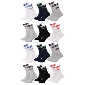 Chaussettes Homme Kappa Pack De 12 Paires 1432 Crew - Neuf