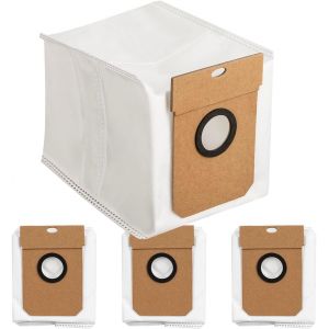 Sacs d'aspirateur pour pour Cecotec Conga 11090 Spin Revolution Robot Aspirateur, pièces de rechange (4 pièces) - Neuf