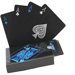 ChenQuanSarl-Jeu De Carte,Cartes De Poker 54 Jouer Aux Jeux De Cartes Jeu De Poker Magiques Outil Ensembles Professionnel Cartes De Jeu En Plastique Pour Le Tour De Cartes Le Tour De Magie Et La Part - Neuf