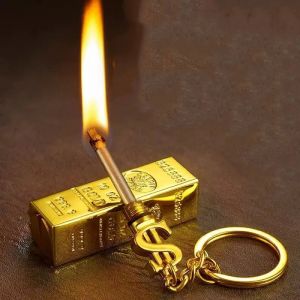 (Beige) Baicheng 10000 briquet assorti avec porte-cl&eacute;s multifonctionnel briquet &eacute;tanche ext&eacute;rieur Barbecue - Neuf