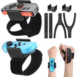 Eryi-6-En-1[¿¿¿¿¿¿ ¿/¿] Bracelet Pour Switch Just Dance 2025 2024 2023 2022, Dragonne Pour Switch Sports Jeux Pour Nintendo Switch 2/Switch/Oled Joy-Con Controller, Ajustable En Fonction De L - Neuf