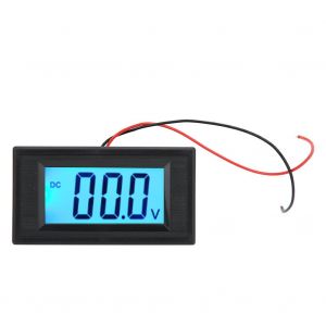 Voltmetre a affichage numerique LCD YB5135D, voltmetre CC a deux fils (demi-joint CC 3,5 V-30 V) - Neuf