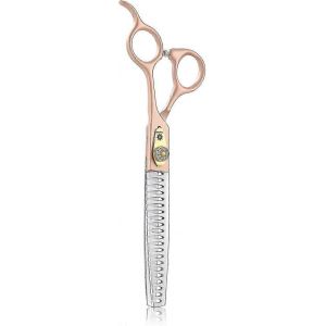 Ciseaux De Toilettage Professionnels Pour Animaux De Compagnie De 7 Pouces Ciseaux &Agrave; Effiler Japonais En Acier Inoxydable 440c - Neuf