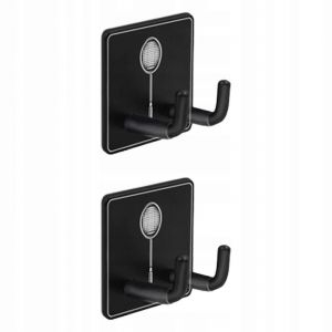 Wkv-2x Porte-Raquettes Mural Rack De Rangement De Raquettes De Badminton Crochet Mural - Neuf