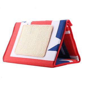 Hjlian Maison Pliable Pour Chat Avec Triangle De Capture Et Griffoir Pour Chat, Maison De Jeu Et De Couchage Pour Chat - Neuf