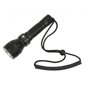 Lampe De Poche De PlongéE A24, éTanche, Portable, 3 Modes D'éClairage, Torche Sous-Marine - Neuf