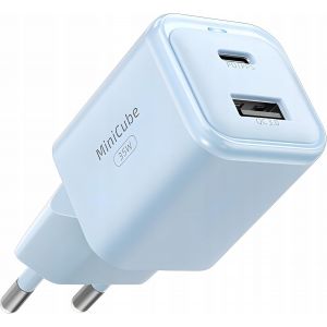 Chargeur Usb C 35w Usb Charge Rapide 2 Port Prise Pour Iphone 16 15 14 13 12 11 Pro Max Se 2020 Xs Xr X 8 Plus Samsung Galaxy Type C Adaptateur Secteur.[F178] - Neuf