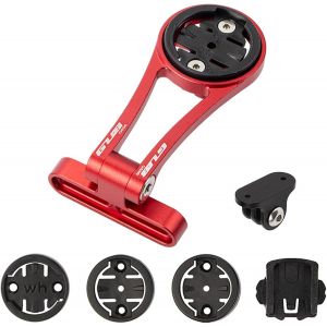 Letnerny-Support Réglable Pour Ordinateur De Vélo De Route, En Alliage D'aluminium, Compatible Avec Garmin Edge, Wahoo Elemnt, Bryton, Cateye, Caméra Gopro Et Lampe (Rouge) - Neuf
