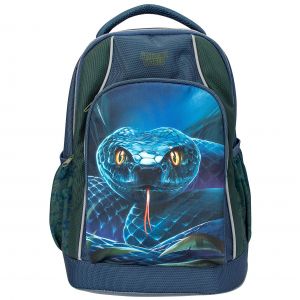 Dino World + Action 0413978 sac &agrave; dos Cartable sac &agrave; dos Bleu, Vert EVA (Ac&eacute;tate de vinyle d'&eacute;thyl&egrave;ne), Polyester, Poly&eacute;thyl&egrave;ne, Polypropyl&egrave;ne (PP), Zinc - Neuf