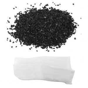 Hjlian Filtre A Charbon Actif Pour Aquarium, Desodorisant Avec Sac Filtrant En Maille - Neuf