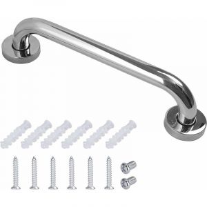 Barre d'appui en acier inoxydable pour salle de bain, baignoire, toilettes, pour personnes âgées, handicapées, enfants, femmes enceintes, 30 cm - Neuf