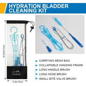 Asfasfq-Kit De Nettoyage De Vessie D'hydratation Pour Réservoir D'eau Universel, Kit De Nettoyage 4 En 1 - Neuf