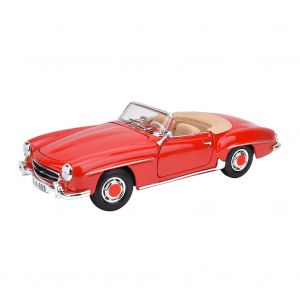 Modele de voiture miniature vintage en alliage pour Mercedes Benz 190SL, jouet, cadeau, collection, decoration - Neuf