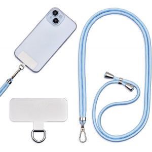 Mdy-Cordon Universel Pour Téléphone Portable, Autocollants Métalliques Pour Téléphone Portable, Cordes Réglables, Bretelles Ou Bretelles Pour Libérer Les Mains. - Neuf