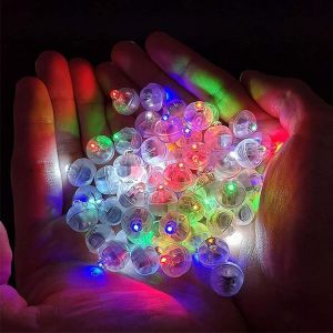 ChicSlick-50 Pièces Led Balloon Lumière, Mini Ballons Lumineux, Boule Ronde Réutilisable Pour Noël, Fêtes, Mariage, Halloween[X2384] - Neuf