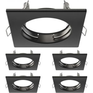 KAL-5 Cadres D'Encastrement Au Plafond Rir, Anguleux, Noir Mat - Neuf