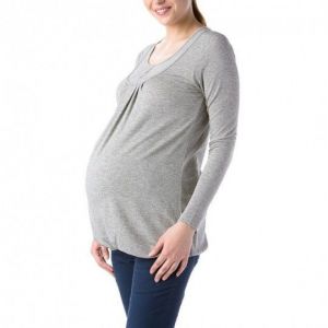 Tunique De Grossesse Col Boutonn&eacute; - Neuf