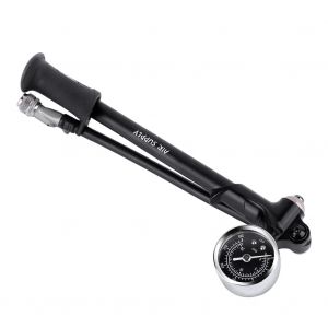 Mini Pompe A Air Haute Pression Giyo 300 Psi Pour Fourche Avant De Velo (Noir) - Neuf