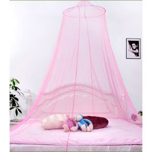 Moustiquaire Rose À Baldaquin, Grande Moustiquaire Suspendue, Pour Berceau, Enfant, Double, Simple, Hamac, Installation Rapide Et Facile, 0,6 X 2,5 X 10 M - Neuf