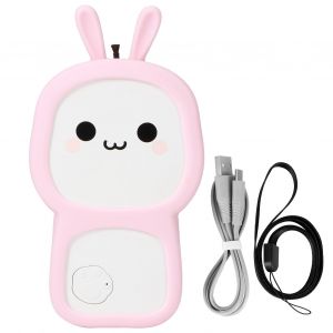 Hjlian Purificateur D'air Portable A Ions Negatifs Avec Cordon, Alimente Par Usb, Pour La Maison, Le Bureau, La Voiture, Rose - Neuf