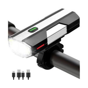 Éclairage Led Rechargeable Pour Vélo 700 Lumens ¿ 6 Modes, Antireflet, Étanche, Aluminium Durable, Chargement De Type C Pour Une Conduite Nocturne En Toute Sécurité - Neuf
