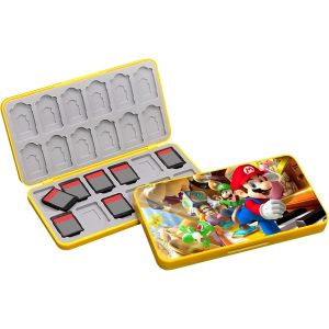Rangement pour Switch Jeux,Boite Jeux Switch Rangement,Doublure en Silicone,Boite Rangement Jeux Switch,avec 24 Emplacements pour Cartes de Jeu et 24 Emplacements Our Cartes Micro SD (DC2417) - Neuf