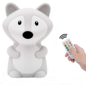 Shiba-Veilleuse Enfant Chambre Lampe Veilleuse Bebe Veilleuse Renard Multicolore Rechargeable Led Veilleuse 9 Couleurs Veilleuse B[7 - Neuf