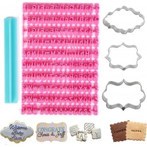 Chenquansarl-Tamponbiscuittamponsbiscuitsaveclettresemportepiecelettretamponpatisserieemportepiecealphabetetchiffretamponsbiscuitsdelalphabetemportepiecepourbiscuitsgummies - Neuf