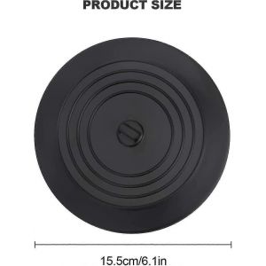 Paquet de 3 bouchons de vidange universels en silicone pour &eacute;vier,baignoire,cuisine et salle de bain - Neuf