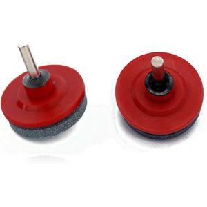 Affûteur de lame de tondeuse à gazon 4 pièces, accessoires universels pour tondeuses à gazon avec 1 kit d'équilibrage de lame, 50 x 47 mm - Neuf