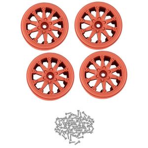4PCS En Plastique Beadlock 2.2 Moyeu De Roue Jante Pour 1/10 RC Crawler Car Axial SCX10 Wraith Capra RR10 - Neuf