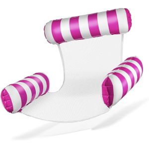 Fauteuil De Natation Gonflable Pour Piscine - Avec Dossier Et Accoudoirs - Parfait Pour La D&eacute;tente.[G156] - Neuf