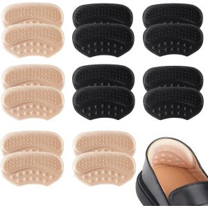 Kalanka-8 Paires Coussinets De Talon, Protection Chaussure Homme Et Femme, Auto Adh&eacute;sif Plaquettes &Agrave; Talon, Prot&egrave;ge Talon, Pour Emp&ecirc;che Frottements Ampoules Chaussures Grandes - Neuf