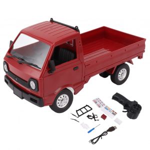 Camion Telecommande 2,4 G Haute Simulation A L'echelle 1/16 Avec Eclairage Led Et Resistant Aux Chocs, Pour Enfants De 8 Ans Et Plus - Neuf