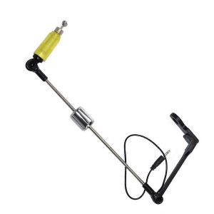 Wobbler De P&ecirc;che &Agrave; La Carpe,Alarme De Canne Dure Clignotante Quadricolore,Jaune - Neuf