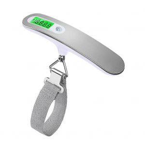 Balance suspendue numérique LCD Valise Valise Balance de poids des bagages avec ceinture pour poids électronique à - Neuf