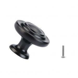 Poignee de porte d'armoire noire pour placard de cuisine, quincaillerie pour meubles #03 - Neuf