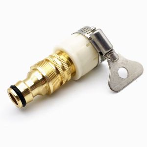 2 Pcs Universelle Robinet de Bain à l'Adaptateur de Tuyau de Jardin, 2 en 1 1/2 Pouces et 3/4 de Pouce de Split Adaptateur Femelle - Neuf