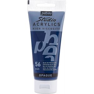 Studio Acrylique Tube Bleu De Prusse Imitation 100 Ml - Neuf