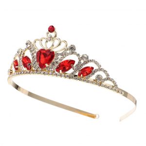 Diad¿¿Me De Princesse Royal Orn¿¿ De Strass Pour F¿ºte D'anniversaire, Accessoire De D¿¿Guisement Pour Enfants, Taille Ajustable, Design ¿¿L¿¿Gant - Neuf