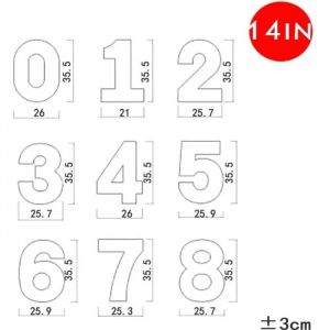 14 Pouces Moule &Agrave; G&acirc;teau En Pet En Forme De Chiffre 0 8 De G&acirc;teaux'anniversaire, Outils De D&eacute;coration P&acirc;tissi - Neuf