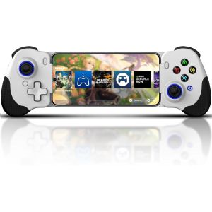 Contrôleur De Jeu Mobile Pour Android,Iphone 15/16 Série (Usb-C)- Jeu À Distance Ps5/Ps4/Xbox/Pc, Cod, Émulateurs, Genshin Impact & Plus, Android Pour Pubg,2 Boutons Mappable - Neuf