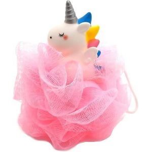 Boules De Bain En Loofah Pour Enfants, Adorables Licornes, Pour Bébés, Filles Et Garçons, Boule De Douche En Maille, Éponge De Bain Exfoliante, Nettoyante Pour Le Corps, Accessoires De Bain - Neuf