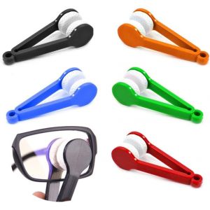 ChenQuanSarl-Lifangsotre 5Pcs Glasses Brush Mini Lunettes Cleaner ,5 Pcs Portable Lunettes Cleaner Microfibre Lunettes Lunettes De Soleil Nettoyage Outil - Neuf