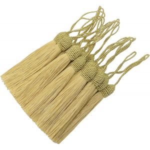 Tianyi-Lot De 30 Mini Pompons Soyeux Faits À La Main Pour Marque-Page En Résine, Fabrication De Bijoux Pour Fille, Clés, Couture, Porte-Clés, Casquette De Remise De Diplôme, Ruban, Garniture De Ridea - Neuf