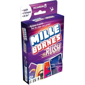 Mille Bornes Rush Jeu De Société Jeu De Cartes Atteignez Les 1000 Bornes En Premier A Jouer En Famille Ou Entre Amis 2 À 8 Joueurs Dès 7 Ans[Z186] - Neuf
