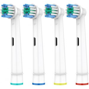 Kgabery-Lot De 4 Brossettes De Rechange Compatibles Avec Oral B Pro 2,Vitality 100,Genius X,Precision - Neuf