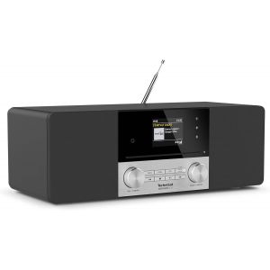 CHECARZHN--NO1-Digitradio 3 Ir - Radio Stéréo Dab - Système Compact (Dab+, Fm, Lecteur Cd, Bluetooth, Radio Internet, Usb, Pr Casque, Entrée Aux, Radio-Réveil, 20 W Rms) Noir - Neuf