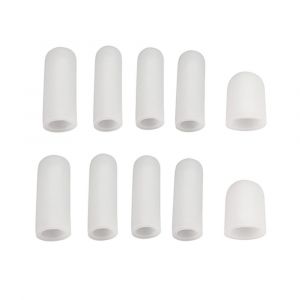 Protections D'orteils En Gel, Lot De 10 Manchons Pour Soulager La Douleur Caus&eacute;e Par Les Cors, Les Ampoules Et Les Oignons - Neuf