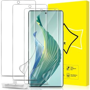 Lot De 3, Protection Ecran Pour Honor Magic 5 Lite 5G [Vitre Protecteur 9H Duret&eacute;] [Sans Bulles] [Anti-Rayures] Films De Protection En Tpu Flexible Compatible Avec Honor Magic 5 Lite 5G - Neuf